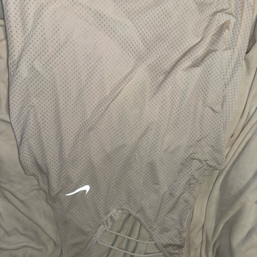 Nike Light Brown Mesh Bodysuit